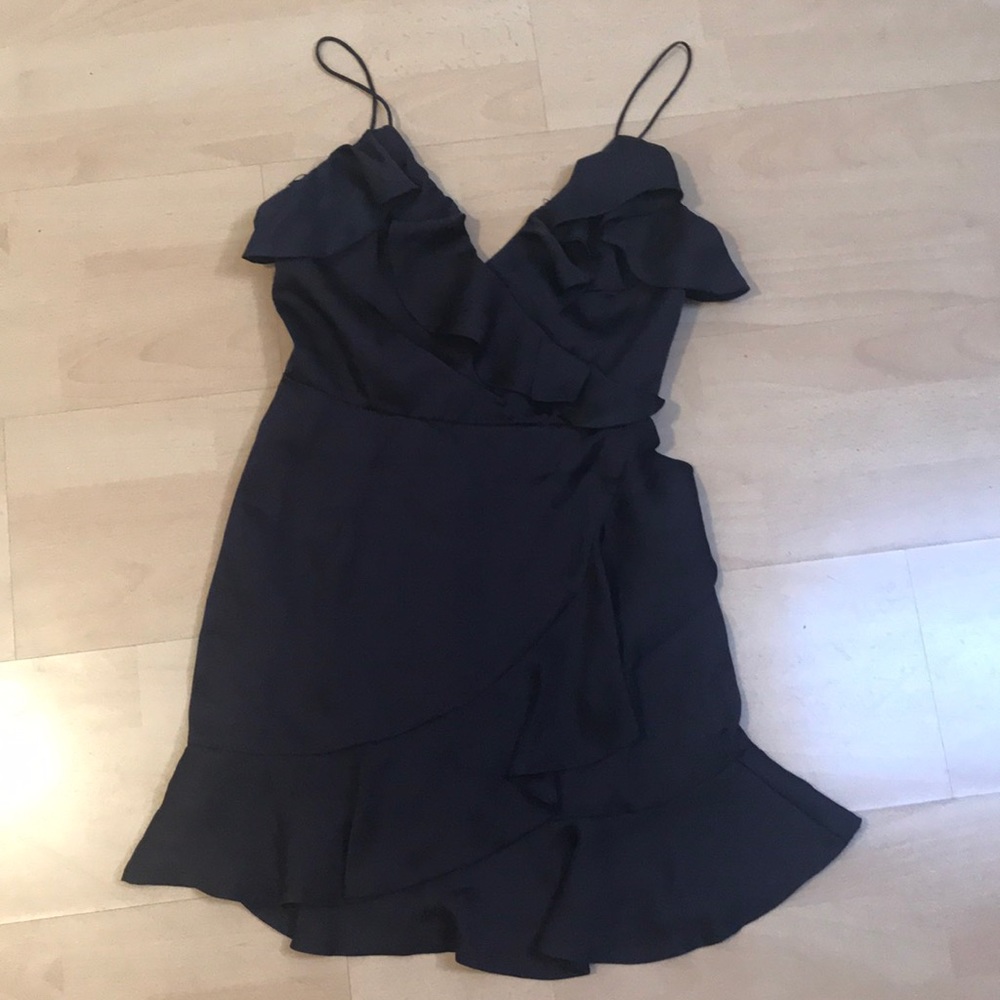 NBD Mini Dress with Ruffle Details